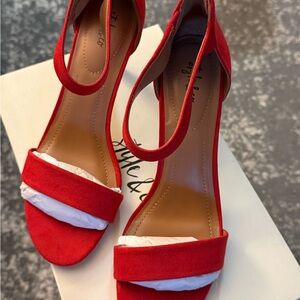 Elegant Red Women's Paycee Sandal